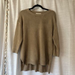 Tan fall sweater